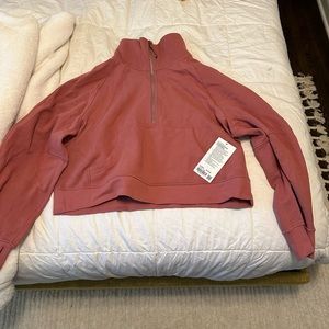 Lululemon Funnel Neck Scuba XL/XXL in Briar Rose NWT
